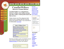 Tablet Screenshot of canadianwellness.com